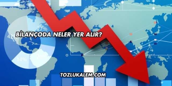 Bilançoda Neler Yer Alır?