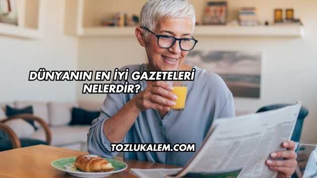 Gazete Neden Önemlidir?