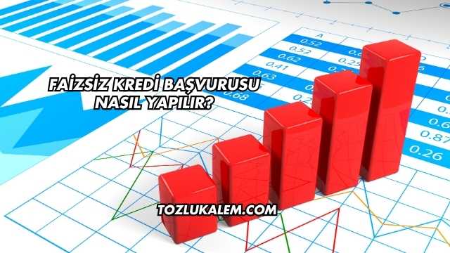 Faizsiz Kredi Başvurusu Nasıl Yapılır?