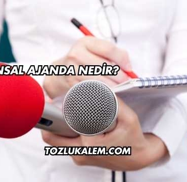 Finansal Ajanda Nedir?