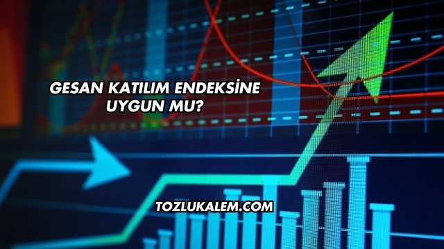 GESAN Katılım Endeksine Uygun mu?