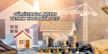 Gürcistan'da Nelere Yatırım Yapılabilir 2025