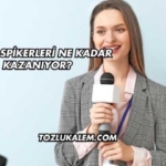 Haber Spikerleri Ne Kadar Kazanıyor?