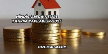Hindistan'da Nelere Yatırım Yapılabilir 2025