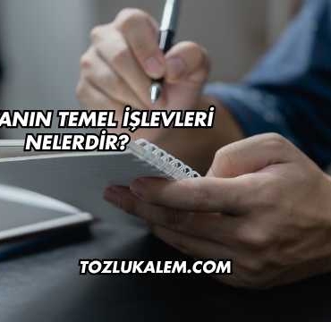 Medyanın Temel İşlevleri Nelerdir?