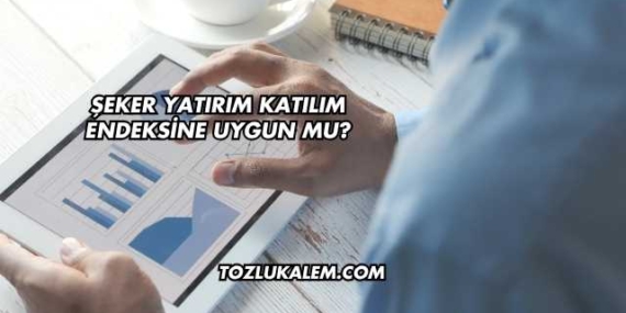 Şeker Yatırım Katılım Endeksine Uygun mu?