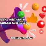 Sosyal Medyanın Zararları Nelerdir?