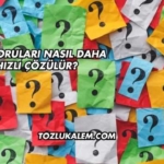 YKS Soruları Nasıl Daha Hızlı Çözülür?