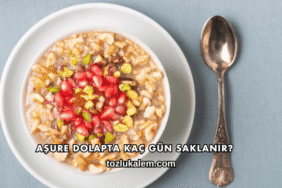 Aşure Dolapta Kaç Gün Saklanır