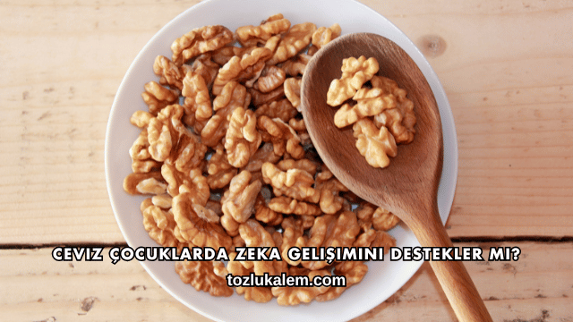 Ceviz Çocuklarda Zeka Gelişimini Destekler mi?