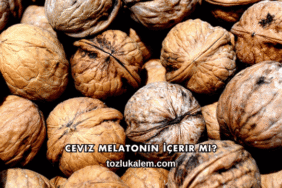 Ceviz Melatonin İçerir mi?