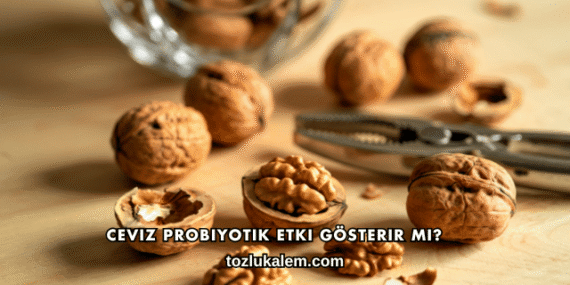 Ceviz Probiyotik Etki Gösterir mi?