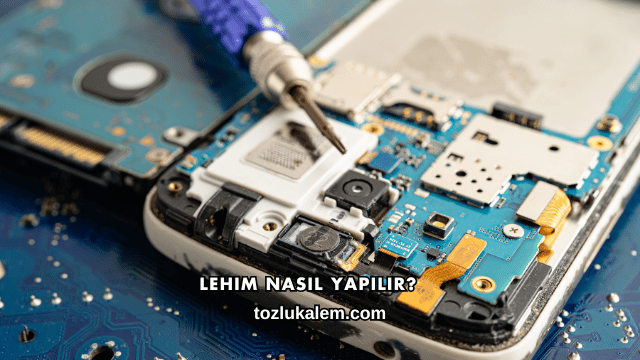 Lehim Nasıl Yapılır?