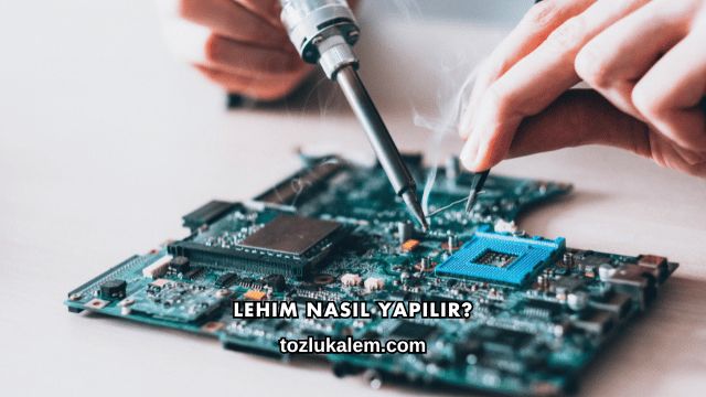 Lehim Nasıl Yapılır?