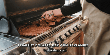 Pişmiş Et Dolapta Kaç Gün Saklanır?