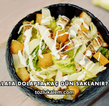 Salata Dolapta Kaç Gün Saklanır?