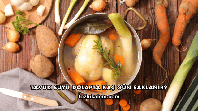 Tavuk Suyu Dolapta Kaç Gün Saklanır?